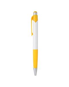 505, plastična hemijska olovka, žuta