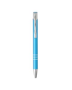 OGGI, metalna hemijska olovka, tirkizno plava