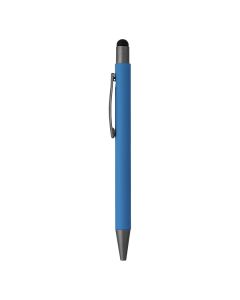 TITANIUM TOUCH, metalna "touch" hemijska olovka, azurno plava