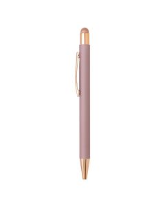 TITANIUM TOUCH COLOR, metalna "touch" hemijska olovka, roze zlatna