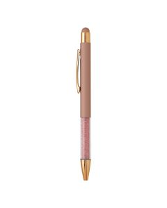 RUBY, metalna "touch" hemijska olovka, roze zlatna