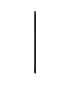 BLACKY COLOR, drvena olovka hb sa gumicom, crvena