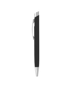 HARMONY SOFT, metalna hemijska olovka u metalnoj poklon tubi, crna