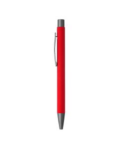 INK, metalna hemijska i roler olovka u setu, crvena