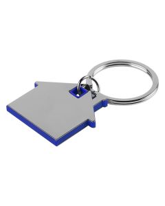 HUS, metalni privezak za ključeve, plavi