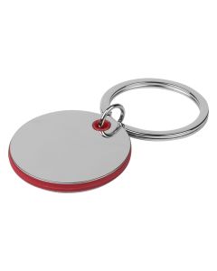 CIRCO, metalni privezak za ključeve, crveni