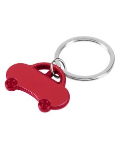 TOPOLINO COLORE, metalni privezak za ključeve, crveni