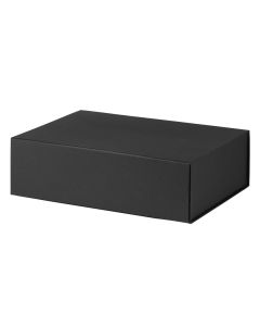 PRESENT, samosklopiva poklon kutija sa mehanizmom, crna