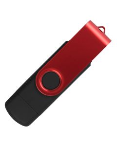 SMART OTG C, usb flash memorija, crveni, 16GB