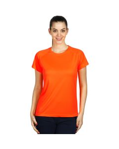 RECORD LADY, ženska sportska majica sa raglan rukavima, neon narandžasta