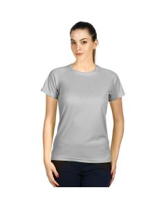 CROSSFIT LADY, ženska sportska majica kratkih rukava, 130 g/m2, siva