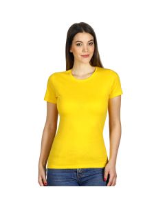MASTER LADY, ženska pamučna majica, žuta