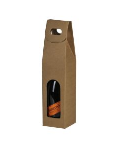 BOTTLE - Troslojna samosklopiva  poklon kutija za flašu