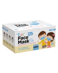 DFM KIDS 50 - Dečja zaštitna maska za jednokratnu upotrebu