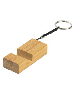 KEEPER - Drveni privezak za ključeve sa držačem za mobilne uređaje
