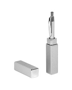 MARBLE - Metalna hemijska olovka u metalnoj poklon tubi