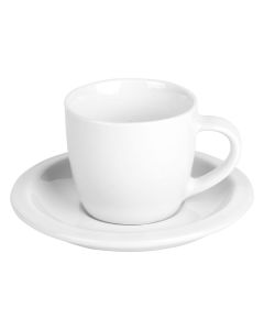 MOMENTO MINI - Šolja od fine keramike i tacna za "Espresso" kafu, 100 ml