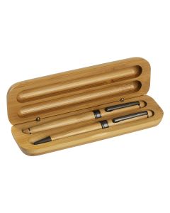 WEBER DUO - Drvena hemijska i roler olovka u setu